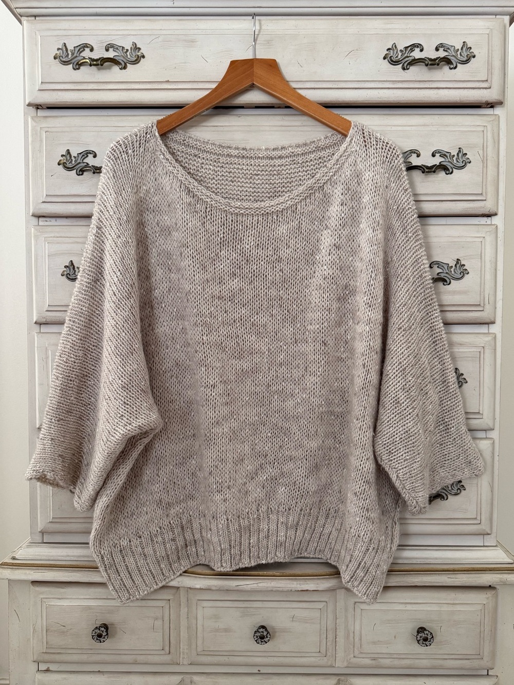 Vici Oatmeal Wool Sweater